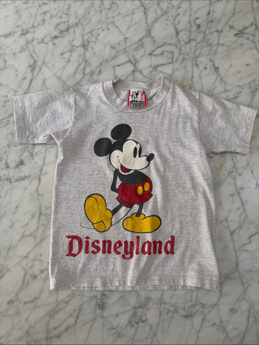 Vintage Kids Disneyland Mickey Mouse Tee Sz 5/6